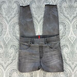 Womens Spanx Distressed Denim Leggings